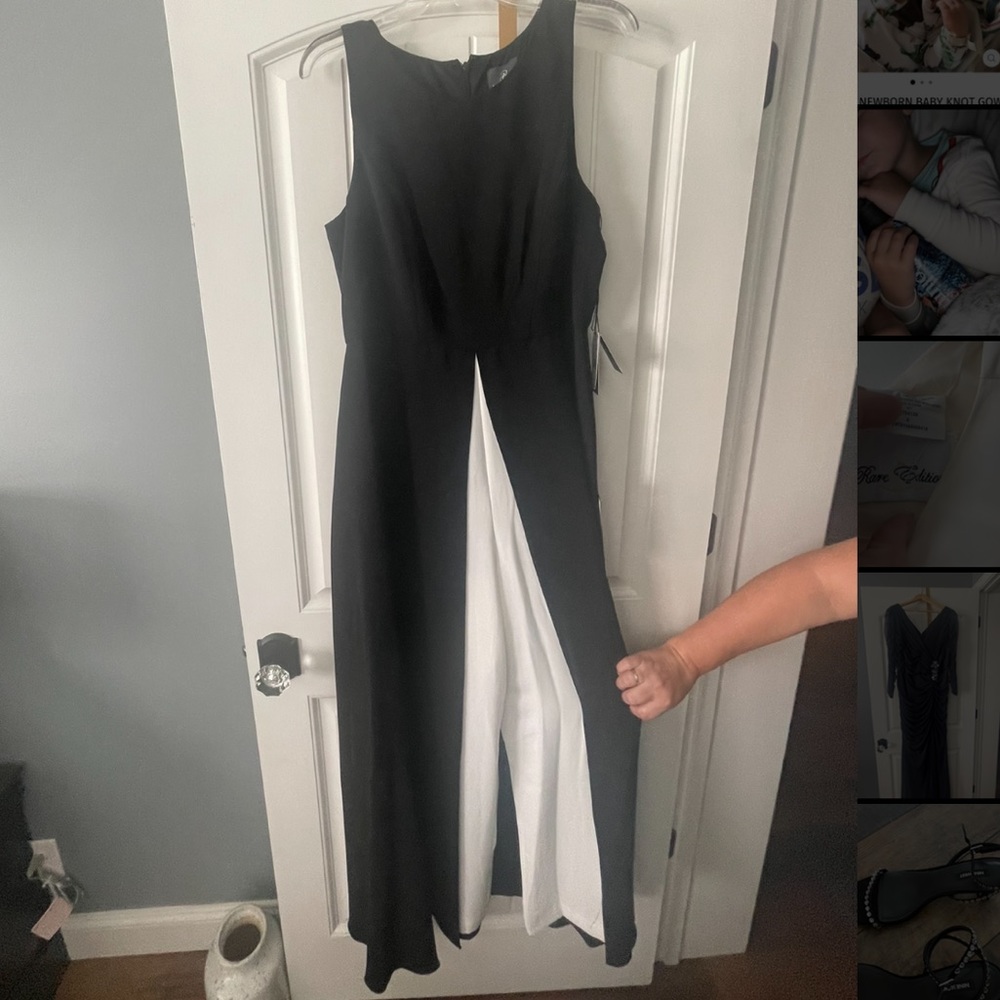 Pants/dress. The back is flowy.